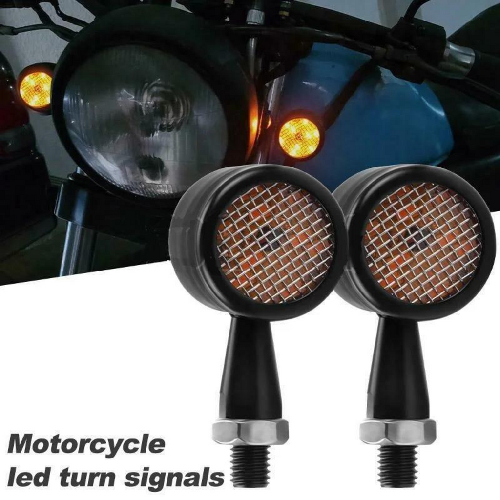 KAFARE Motorcycle turn lights 2PCS Motorcycle Turn Signals Stop Signals DRL Flowing Water Flasher 4 In 1 Blinker Tail Light 16 SMD Universal M10 Br FRONT TURN LIGHT - RIGHT - CFMoto OEM - 5BWA-160320 - CFMoto USA