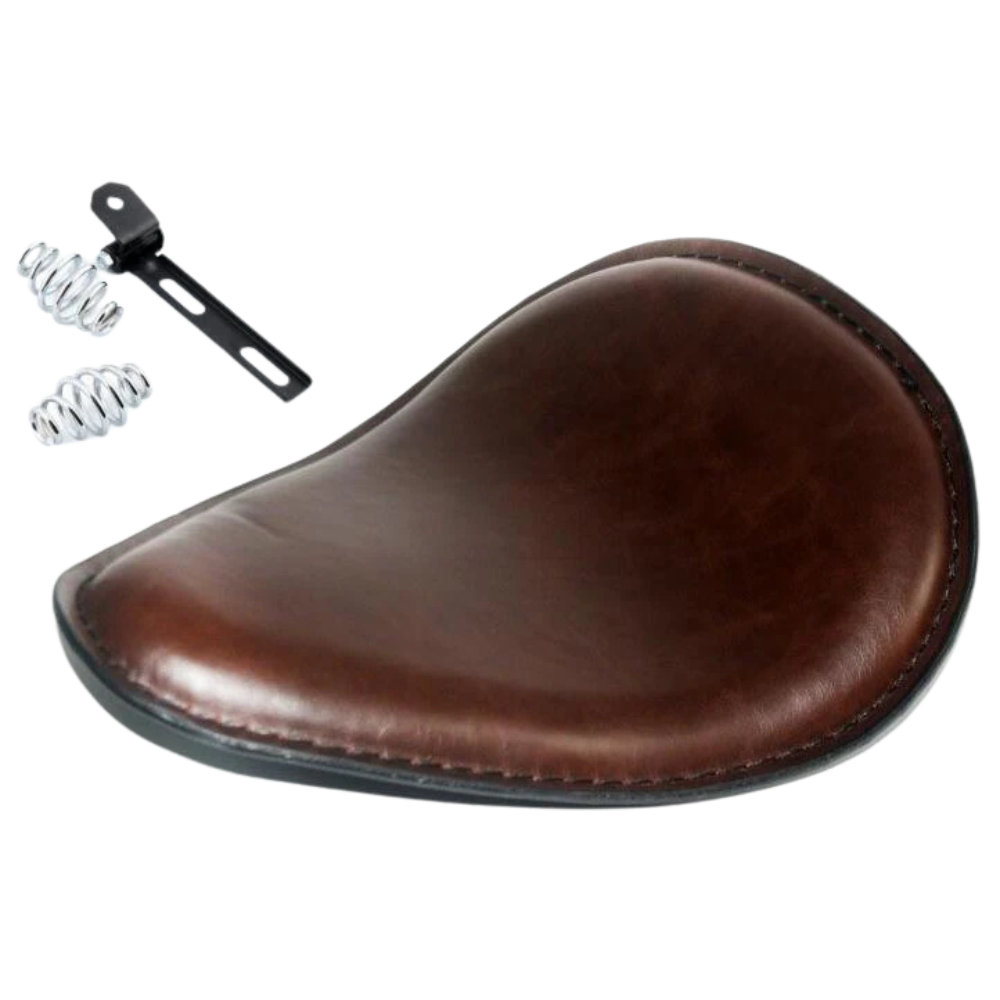 Brown Bobber Solo Seat