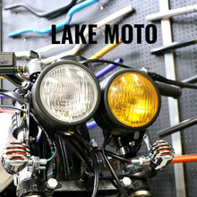 CAFE RACER TWIN HEADLIGHTS dual lights