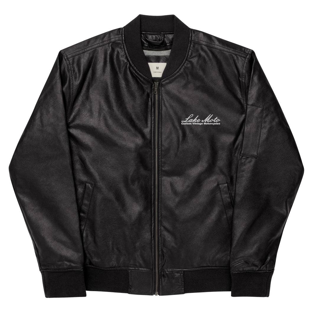 Lake Moto Bomber Jacket