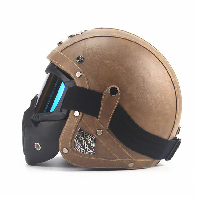 Vintage Style Helmet – Lake Moto