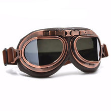 Copper Vintage Motorcycle Goggles