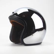 Chrome Open Face Helmet