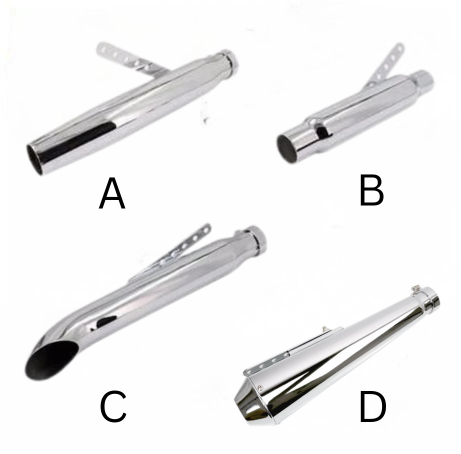 Vintage Universal Mufflers