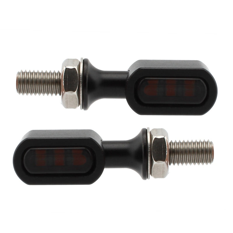 Mini Black Aluminum LED Turn Signals – Lake Moto