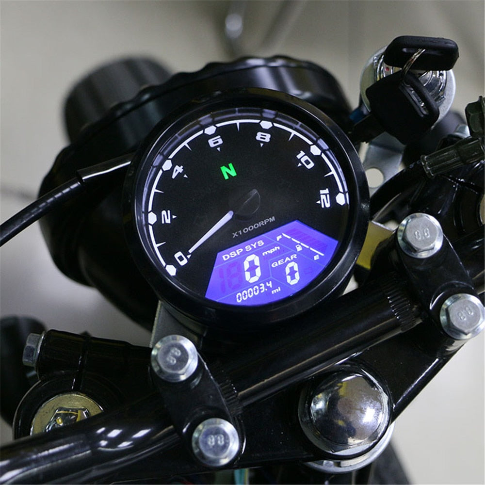 LCD Digital Speedometer – Lake Moto