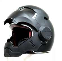Matte Black Full Face Helmet