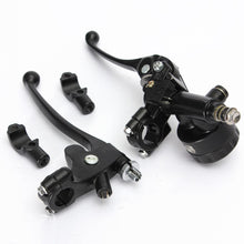 Black Brake and Clutch Levers