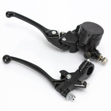 Black Brake and Clutch Levers