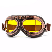 Copper Vintage Motorcycle Goggles