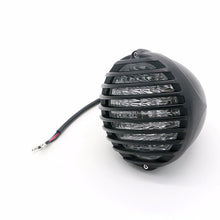 LED Headlight with Grill Guard Black or Chrome