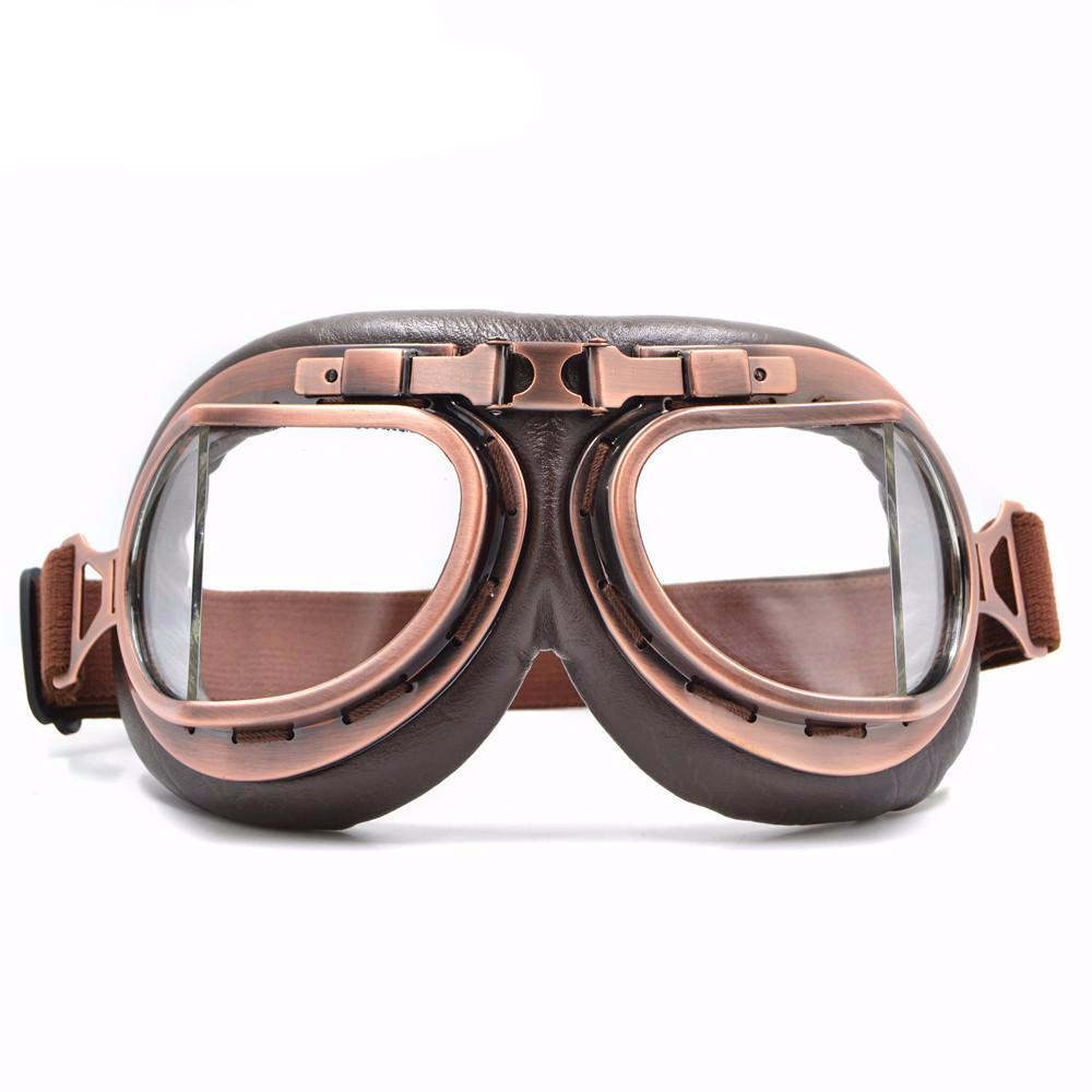 motorcycle goggles retro Copper Vintage Motorcycle Goggles – Lake Moto