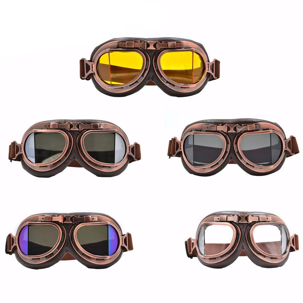 classic motorcycle goggles Copper Vintage Motorcycle Goggles – Lake Moto