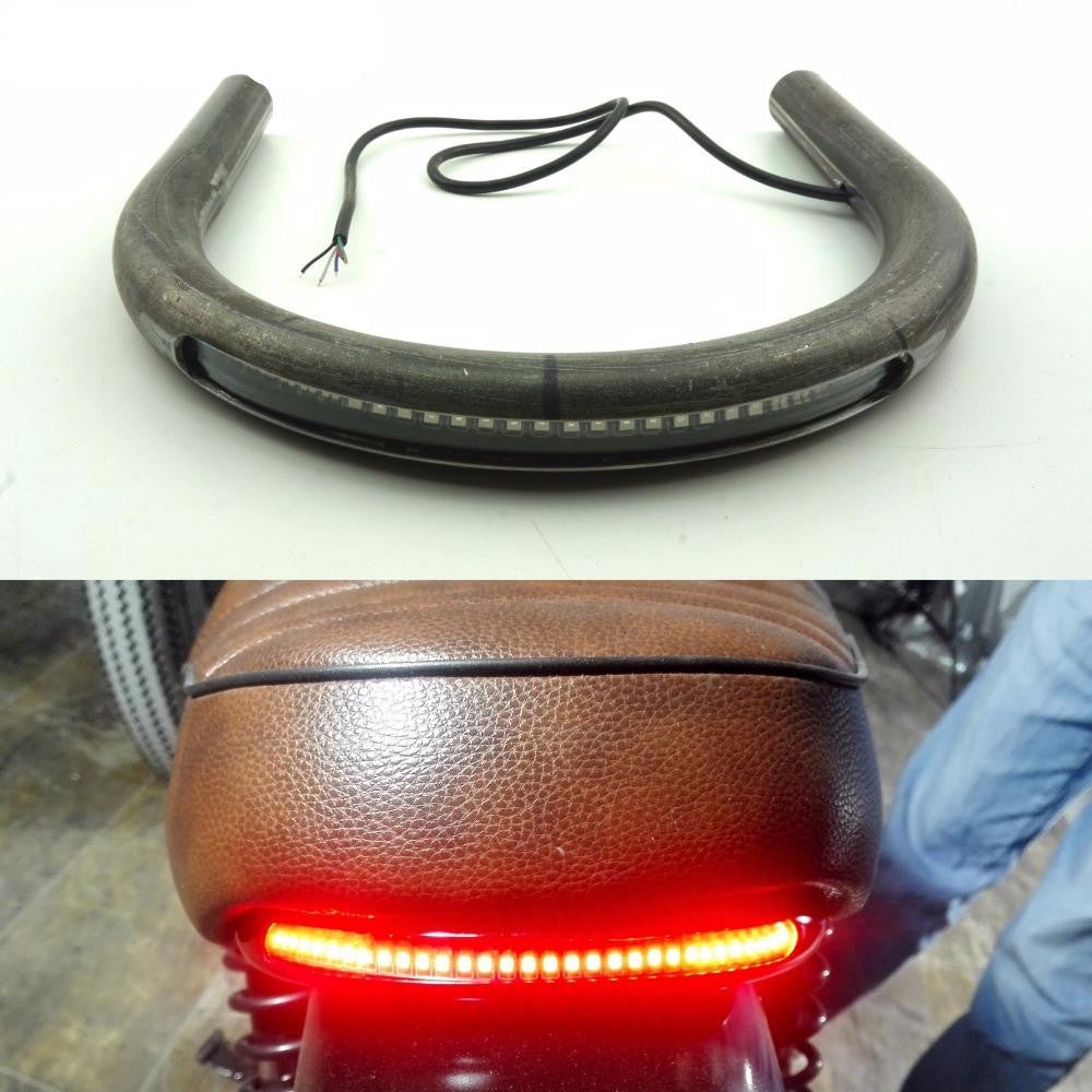 cafe racer led taillight weld in hoop