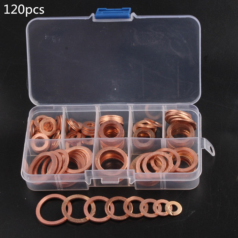 thumbnail image 2 of 120-Piece Metric Flat Washer Assortment Kit - Zinc Plated - Fastmetric 2 of 6