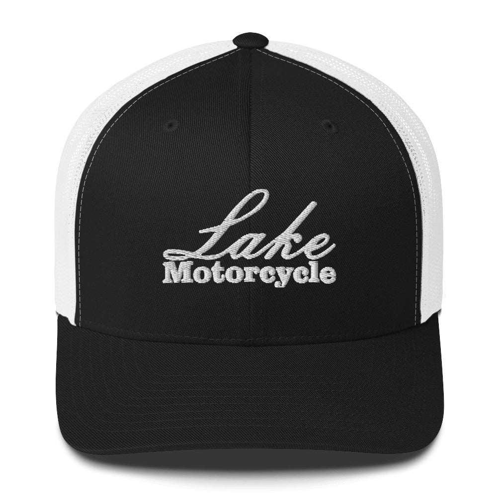 Lake Motorcycle Snap-back Hat